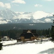 IMGP3095   Nasz pierwszy pobyt w Hotelu Tatry na Polanie Zgorzelisko. Widok z okna pokoju.