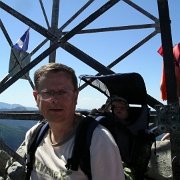 IMGP3604   I takim sposobem Antoś w wieku 9 miesięcy zdobył Giewont.