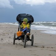 IMG 0055  Naszym częstym sposobem spędzania czasu były spacery plażą.
