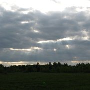 IMG 1570  Zresztą niebo starało się do suszy nie dopuścić.