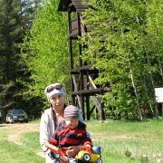IMG 1330  i przy okazji zrobić zdjęcie z mamusią kochaną na tle innej wieży.