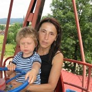 IMG 1763   A z mamusią kochaną na baaaaardzo wysokim diabelskim kole.