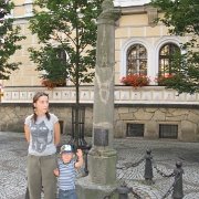 IMG 2317   Pamiątkowe zdjęcie przed pręgierzem.