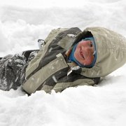 IMG 3047   Jeszcze tylko spacerek i tarzanie się po śniegu. Żegnamy Zakopane do następnego roku.