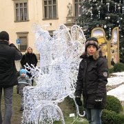 IMG 3053  Królewski Gród udekorowany był ślicznie.