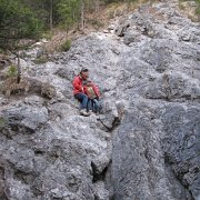 IMG 3280  W góry jeździ się, aby się wspinać. Na wspinaczkę zabierała Antosia mamusia kochana.