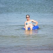 IMG 4308   Co się robiło nad morzem? Pływało się na czym kto może.
