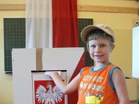 IMGP 137 --> Pobyt w Małym Cichym rozpoczął się od powtórnego kontrolowania mamusi kochanej. OK. Dobrze głosowała, druga kratka.