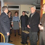 IMG 6727  Po toastach jeszcze tylko mowy i można dyskutowaćw podgrupach.
