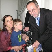 IMG 7264  Ale była też okazja do spotkania dawno niewidzianych przyjaciół. Tu z Wojtkiem Onyszkiewiczem.