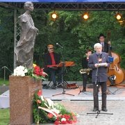 IMG 7238  W osobistym tonie wspominał Halinę kolega z Solidarności - Mirosław Odorowski.