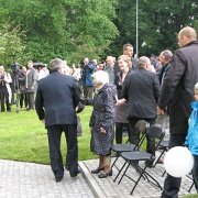 IMG 7248  Podczas odsłonięcie pomnika Haliny Mikołajskiej