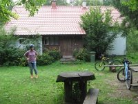 IMG 3704  Wejście do gajówki