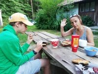IMG 20190624 195250 --> Rodzinka z ochotą konsumowała...